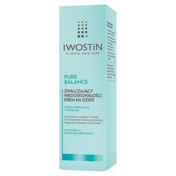 Iwostin Pure Balance, zwalczający niedoskonałości krem na dzień, 50 ml