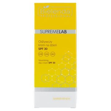 Bielenda Professional Supremelab Barrier Renew, Odżywczy krem na dzień SPF30, 50 ml