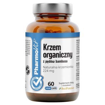 Pharmovit Krzem organiczny z pedow bambusa,kaps.,60 szt