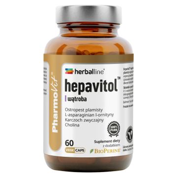 Pharmovit Hepavitol wątroba, kapsułki, 60 szt.
