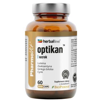 Pharmovit Optikan wzrok, kaps., 60 szt