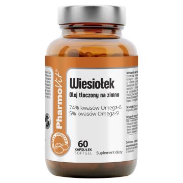 Wiesiolek olej tloczony na zimno, kaps., 60 szt