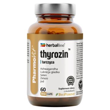 Pharmovit Herballine, Thyrozin tarczyca, kapsułki, 60 szt.