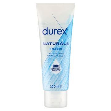 Durex Naturals Hyaluro, zel, intymny,nawilzajacy, 100 ml