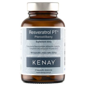 Resveratrol PT Pterostilbeny, kaps.,  60 szt
