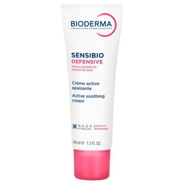 Bioderma Sensibio Defensive, krem do skóry wrażliwej, 40 ml