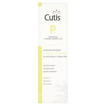 Cutis P, szamp., p/łupież.,konopny+CBD, 150 ml