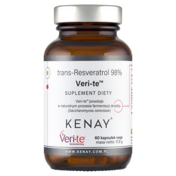 Veri-teTM trans-Resveratrol 98%, kaps., 60 szt