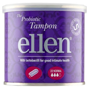 Ellen, tampon, probiotyczny,Normal, 22 szt