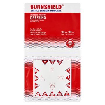 Burnshield, opatr.,hydrozelowy,na oparzenia,200x200mm, 1szt