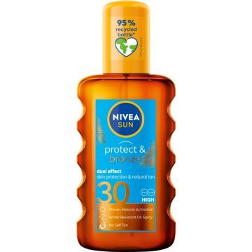 Nivea Sun Protect & Bronze, olejek,spray,SPF30, 200 ml