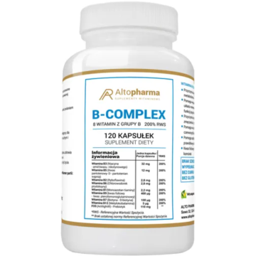 B Complex 200% RWS, kaps.,120 szt