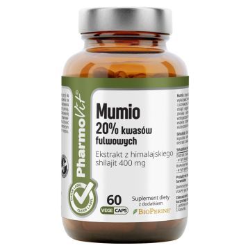 Pharmovit, mumio 400 mg, kapsułki, 60 szt.