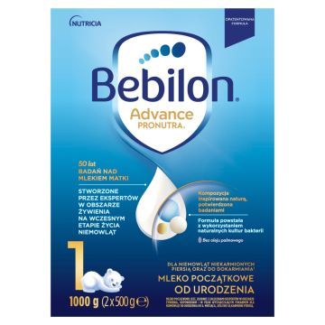 Bebilon 1 z Pronutra Advance,prosz.,1000 g (2x500g)