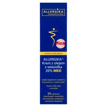 Allergika, krem, z olejem z wiesiolka 20% MED, 100 ml