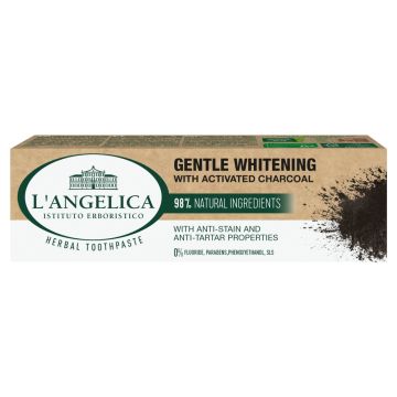 L`Angelica Łagodne Wybielanie z Węglem, pasta do zębów, 75 ml