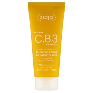 Ziaja Witamina C.B3 Niacynamid, peeling do twarzy w żelu, 100 ml