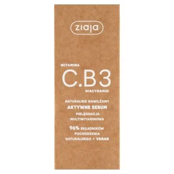 Ziaja Witamina C.B3 Niacynamid, aktywne serum, 30 ml
