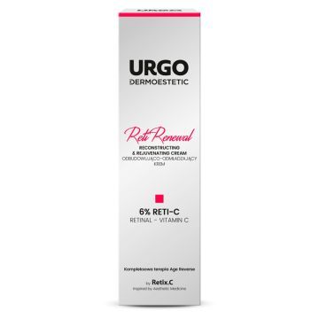 Urgo Dermoestetic Reti-Renewal, odbudowująco-odmładzający krem do twarzy, 45 ml
