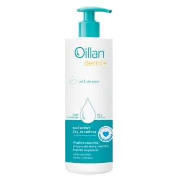 Oillan Derm+, Kremowy żel do mycia, 400 ml