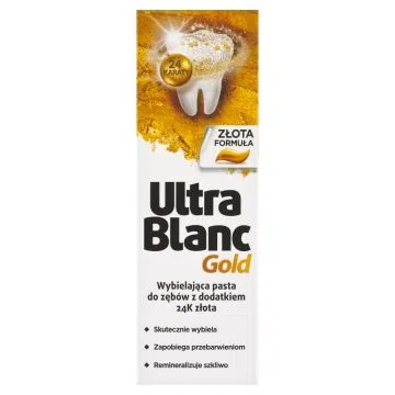UltraBlanc Gold, pasta do zębów, wybiel.,sm.miętowy, 75 ml
