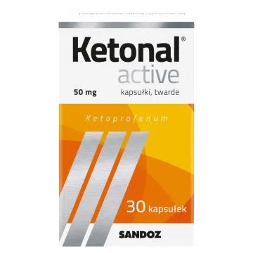 Ketonal Active, 50 mg, kaps.twarde, 30 szt