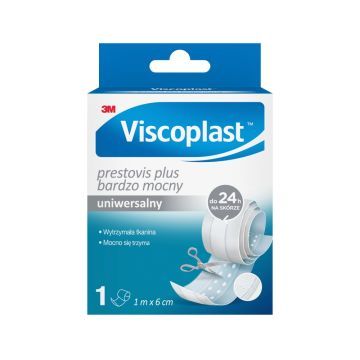 Viscoplast Prestovis Plus, bardzo mocny plaster do cięcia ,1m x 6cm,1szt
