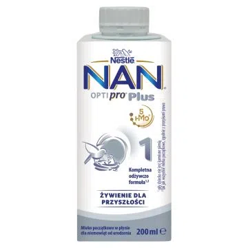 Mleko Nan Optipro Plus 1 HM-0, plyn, 200ml