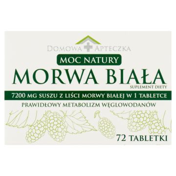 Moc Natury Morwa Biala, tabl., 72 szt