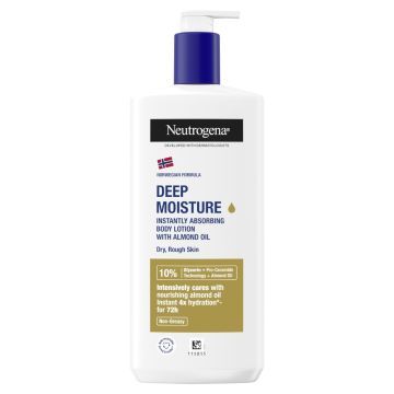 Neutrogena Formuła Norweska, Głęboko nawilżający balsam z olejkiem, skóra sucha, 400 ml