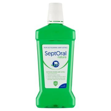 SeptOral natura, plyn,do plukania jamy ustnej, 500 ml
