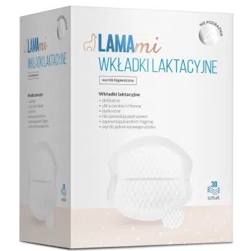 LAMAmi wkładki laktacyjne, 30 sztuk