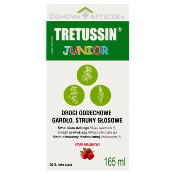 Tretussin Junior, plyn, 165 ml
