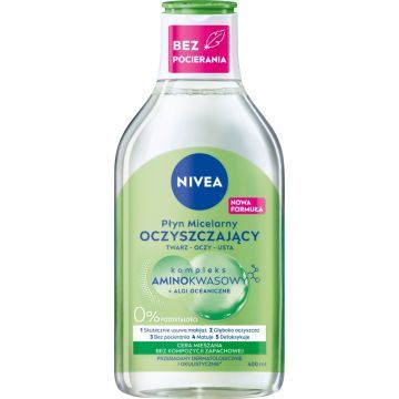 Nivea, plyn, micelarny,oczyszcz.,cera mieszana, 400 ml