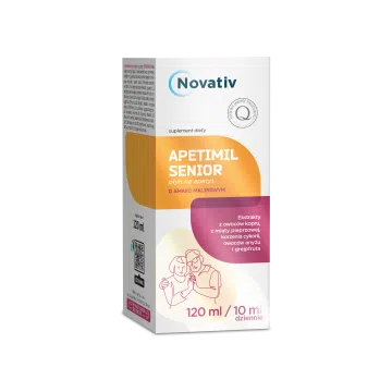 Novativ Apetimil Senior, płyn, 120 ml