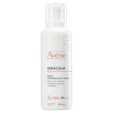 Avene Eau Thermale, krem, uzupelniajacy lipidy, 400 ml