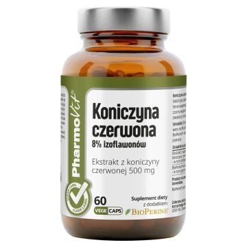 Koniczyna czerwona 8% izoflawonow Pharmovit, kaps., 60 szt