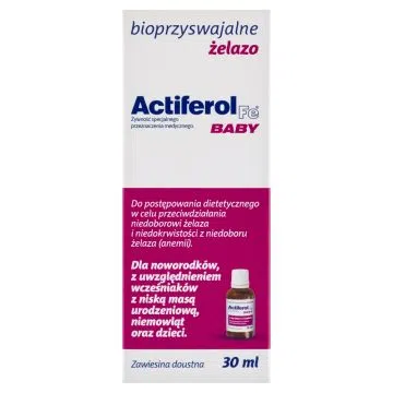 Actiferol Fe Baby, zaw.doustna, 30ml