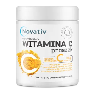 Novativ Witamina C, proszek, 200 g