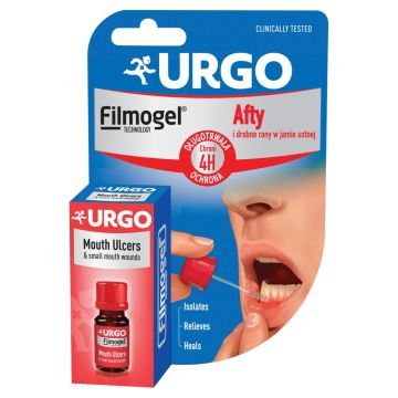Urgo Na afty i drobne rany w j.ustnej, zel, 6 ml