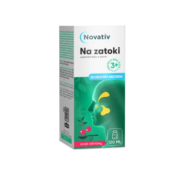 Novativ Na zatoki, płyn, 120 ml