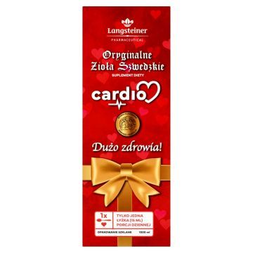 Oryginalne Ziola Szwedzkie Cardio, plyn, 1000 ml