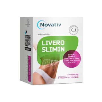 Novativ Livero Slimin, tabletki, 60 sztuk