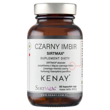 Czarny Imbir Sirtmax, kaps., 60 szt