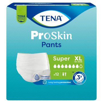 Tena Pants ProSkin Super, majtki, chłonne,XL,12 szt,(793715)