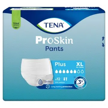 Tena Pants ProSkin Plus, majtki, chłonne, XL,12szt (792726)