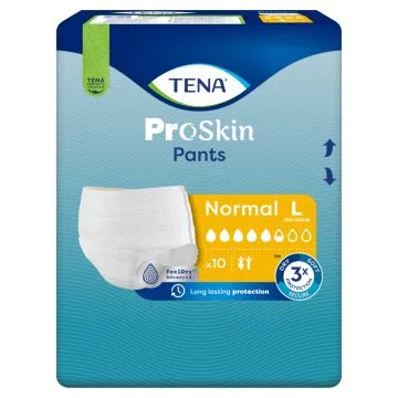 Tena Pants ProSkin Normal, majtki, chłonne,L,10szt (791612)