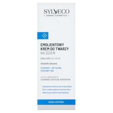 Sylveco Emolientowy krem do twarzy na dzień, 50 ml