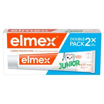 Elmex, pasta do zębów, Junior, 75 ml x2op,PROM,973/25