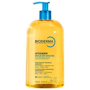 Bioderma Atoderm, olejek, d/kąp.,p/prysz.,nawilż.,1000 ml